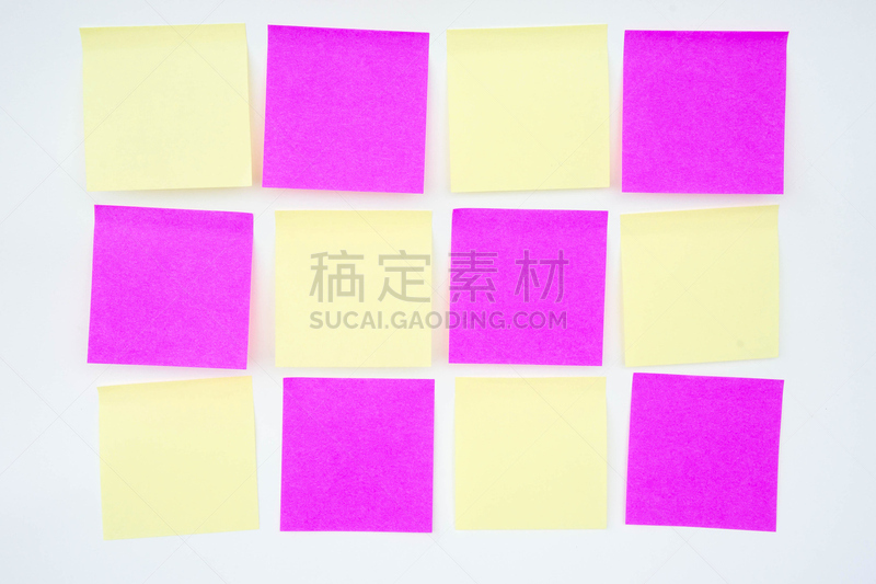 音符,纸,白色背景,办公室,水平画幅,消息,无人,标签,便签,组物体