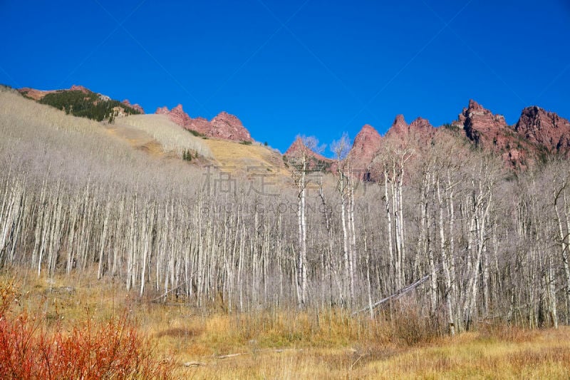 地形,自然荒野区,科罗拉多州,山,斯诺马斯,玛尔露恩贝尔峰,自然,美国,旅游目的地,水平画幅