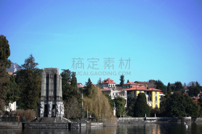 帕兰扎省,马祖尔湖,海滩,意大利,美丽岛艾索拉贝拉,博罗梅安岛,斯特雷萨镇,水,天空,度假胜地