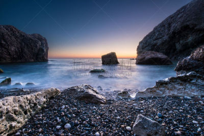 海滩,岩石,风景,黑海,克里米亚,巨石,水,天空,风,暴风雨
