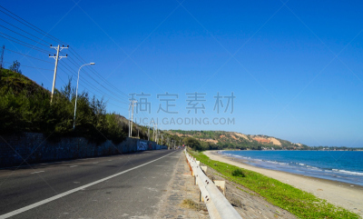 海洋,路,天空,平顺省,非都市风光,水平画幅,无人,三角洲,街道,户外