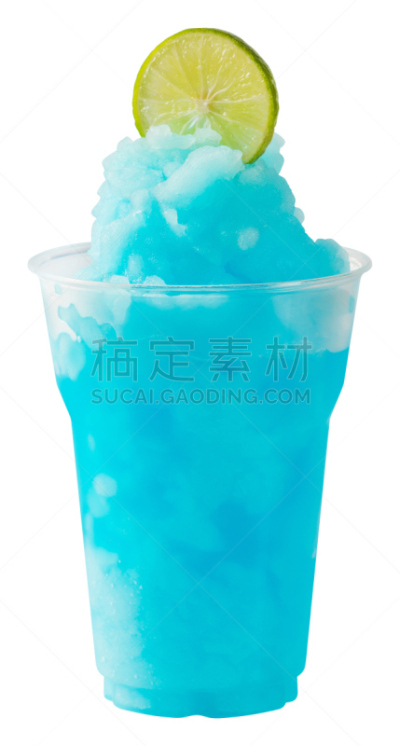 蓝色橙皮酒,酸橙,沙冰,垂直画幅,冰淇淋,鸡尾酒,果汁,夏天,塑胶,饮料
