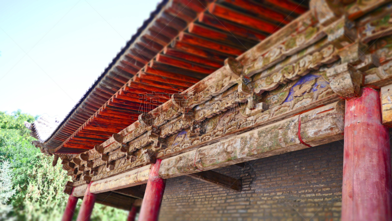 亚洲,屋顶横梁,建筑体,个性,东方人,东亚,旅行者,建筑,木制,日本