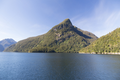 新西兰,峡湾,doubtful sound,水,天空,水平画幅,绿色,无人,蓝色,噪声