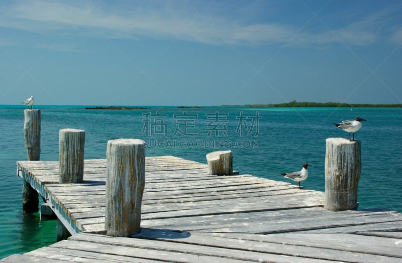 栈桥码头,柯塔伊岛,马雅里维耶拉,肯他纳罗,水,天空,气候,夏天,异国情调,拉丁美洲