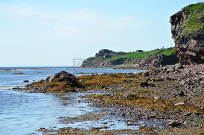 白海,海岸线,水,天空,气候,海甘蓝,平视角,夏天,银行保管箱,紫水晶