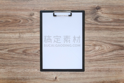 木制,写字板,纸,空白的,桌子,商务,平视角,空的,厚木板,信函