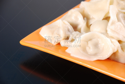 意大利馄饨,饺子,水平画幅,清新,特写,自制的,中国食品,食品,健康食物,摄影