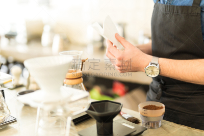 酿酒厂,咖啡滤纸,留白,业主,咖啡店,水平画幅,商店,饮料,特写,咖啡