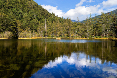 长野县,自然美,梓川,飞驒山脉,日本阿尔卑斯山脉,天空,美,里山,水平画幅,无人