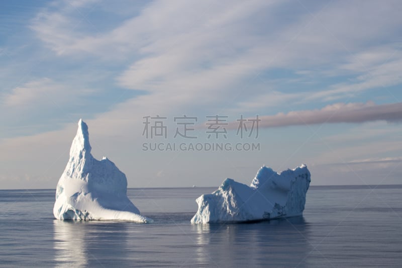 冰山,杰拉许海峡,天空,气候,雪,曙暮光,全球通讯,地球形,全球商务,风景