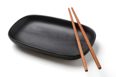 筷子,盘子,亚洲,晚餐,厨房器具,背景分离,食品,图像,棍,无人