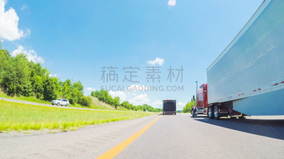 肯塔基州,公路,美国州际公路,东,24,水平画幅,后院,夏天,仪表板,户外