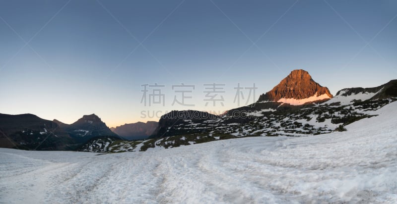 摇石路,木板路,山,小路,隐藏之湖,阿根廷冰川国家公园,雷诺兹山,美国冰河国际公园,朝阳大道,蒙大拿州