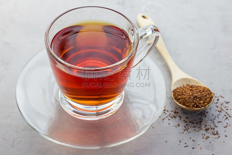 茶树,玻璃,杯,草本,红色,南非茶,下午茶,褐色,芳香的