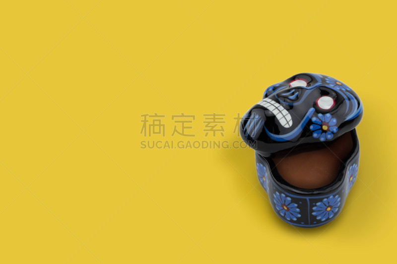 纪念品,墨西哥人,颅骨板,卡拉维拉斯县,毛罗菲奥雷,动物颚骨,黑暗镰刀手,颅骨,墨西哥,人的牙齿