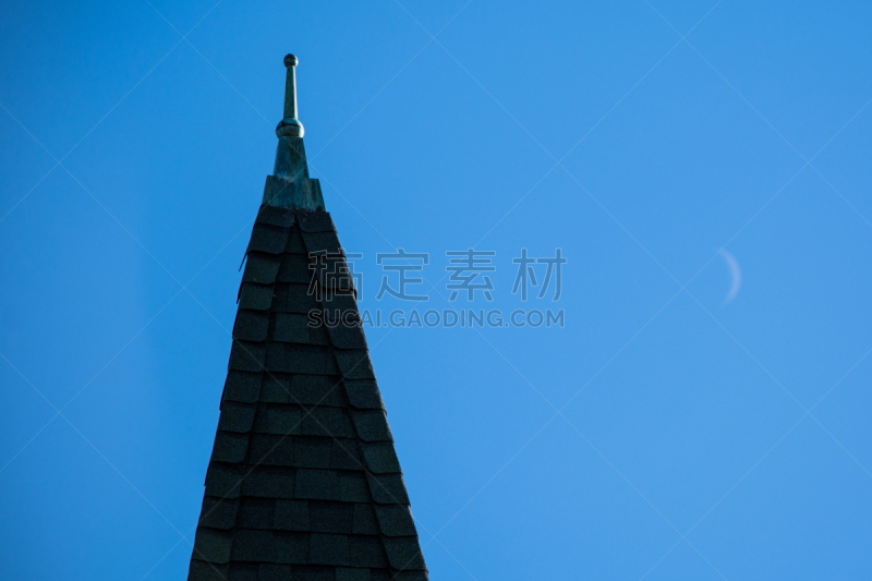 裂片,迪斯卡沃帕克,西雅图,天空,建筑物特征,美国,水平画幅,建筑,无人,蓝色