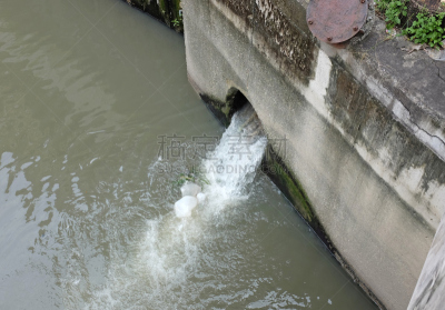 运河,水灾,出料孔,水,芳香的,装管,泥土,建筑业,工业