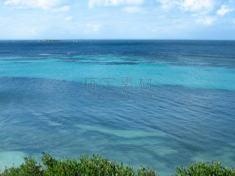 罗特内斯特岛,海岸线,咸水湖,珀斯,水,水平画幅,沙子,夏天,户外,白色