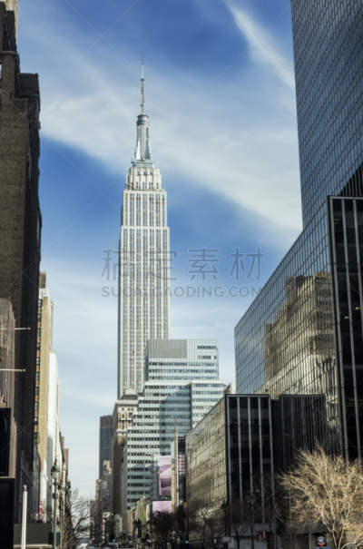 纽约,嘉曼区,垂直画幅,都市风景,现代,建筑业,国际著名景点,著名景点,街道,商务