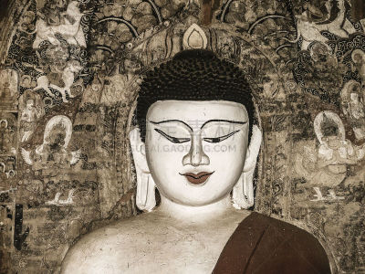 蒲甘,古老的,远古的,绘画艺术品,寺庙,伯阿迪西亚像,壁画,人类形象,佛,缅甸