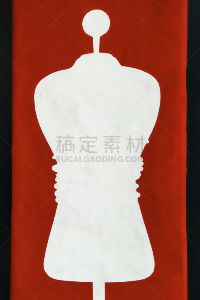 假人撞击测试,白色,红色,空的,美术工艺,纺织品,复古风格,躯干,女人,零售展示