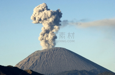 塞梅鲁火山,火山,婆罗摩火山,滕格尔火山,bromo-tengger-semeru national park,东爪哇,天空,水平画幅,山,无人
