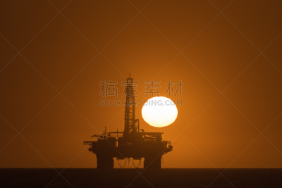 纳米比亚,在上面,石油钻塔,自然,水平画幅,无人,大西洋,非洲,纳米布沙漠,沃尔维斯湾