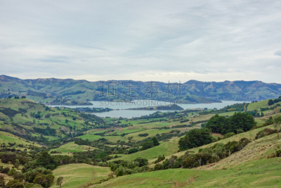 akaroa,海港,海湾,水,新西兰,水平画幅,无人,2015年,水湾,海洋