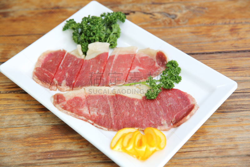 牛肉,切片食物,涮涮锅,寿喜烧,水平画幅,无人,膳食,特写,泰国,肉