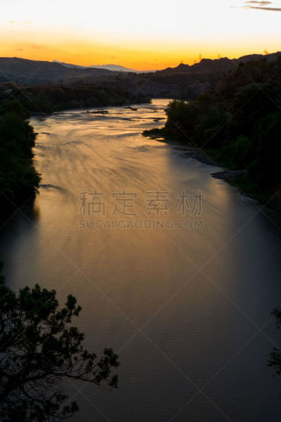 河流,格鲁吉亚,自然,垂直画幅,西雅图,无人,欧洲,夏天,湖,高加索山脉