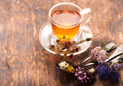 多样,花茶,草本,杯,野花,圣约翰草,火龙草,野玫瑰,甘菊花,顺势医学