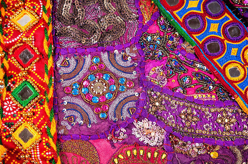 Ethnic Rajasthan cushion and belts