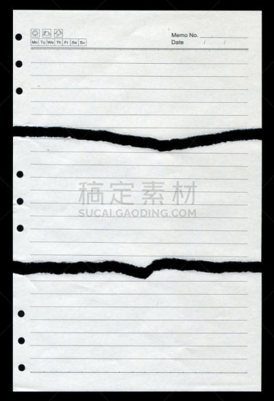 书页,笔记本,撕破的,留言板,螺旋记事本,格记录纸,扯开,穿孔的,垂直画幅