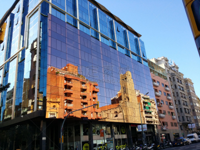 建筑外部,2008,水平画幅,无人,巴塞罗那,2015年,户外,城市,镜子,现代