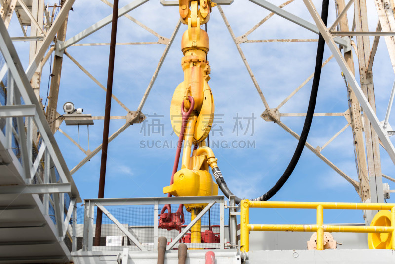 钻孔机,海洋,石油工业,顶部,起重机,建筑平台,石油钻塔,自然,水,水平画幅