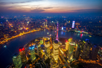 上海,城市天际线,浦西,天文台,黄浦区,外滩,陆家嘴,浦东,城市扩张,办公室