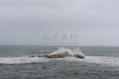 印布里阿斯,西班牙,陡峭海岸,暴风雨,风,赫罗纳,地中海,东,美,白色