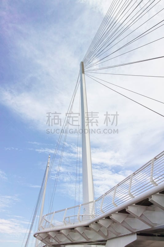 吊桥,垂直画幅,天空,阿方索十三世,公主,无人,海港,金属,都市风景,建筑业