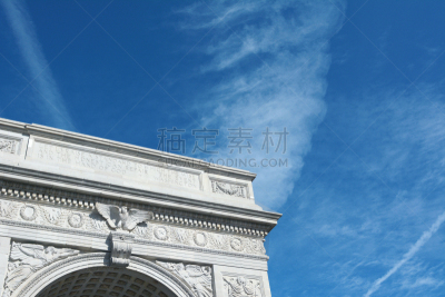 Marble arch in Washington Square Park