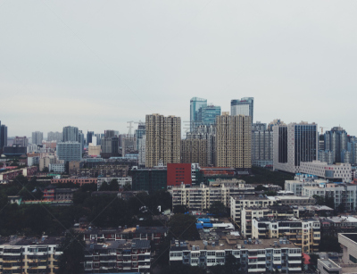 石家庄,居住区,河北省,旅游目的地,水平画幅,无人,房地产,城市生活,广角