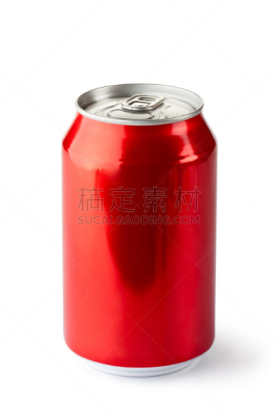 罐子,拉环,铝,易拉罐,可乐,苏打,红色,垂直画幅,水,食品杂货