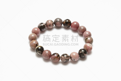 手镯,运气,石头,白色背景,月石沙滩,天青石,黄玉,紫水晶,石英,个人随身用品