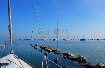 博登湖,腓特烈斯哈芬,宁静,白昼,太阳,水,天空,休闲活动,水平画幅,无人