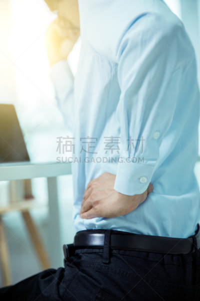 肩,男商人,痛苦,护颈,僵硬的肩膀,脖子,肿胀的,背痛,腰部,关节