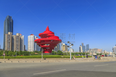 青岛,风景,自然美,山东省,水,天空,美,公园,度假胜地,水平画幅