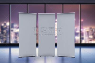 空的,易拉宝,办公室,新的,水平画幅,消息,绘画插图,长方形,现代,市场营销