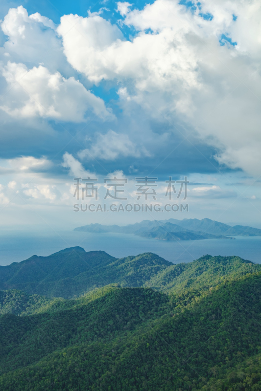 马来西亚,地形,浮罗交怡岛,马六甲海峡,地形公园,海峡,垂直画幅,水,岩层,夏天