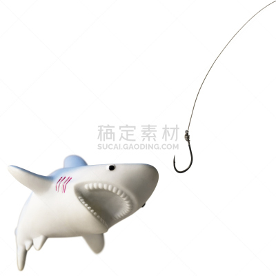 鲨鱼,无人,橡皮擦,平衡折角灯,白色,推镜头,分离着色,玩具鲨鱼,抓大鱼,鱼饵