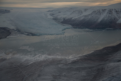 秋天,格陵兰,北,天空,寒冷,水平画幅,云,因纽特人,雪,无人